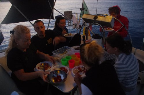 Cena a bordo